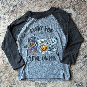 Paw Patrol Halloween Baseball shirt - size 3T